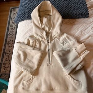 Lululemon Scuba Half Zip Cropped Oversized Hoodie NWOT